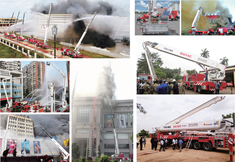 XCMG 32m aerial ladder fire truck YT32M1 China Fire Truck Ladder Truck with Benz chassis price